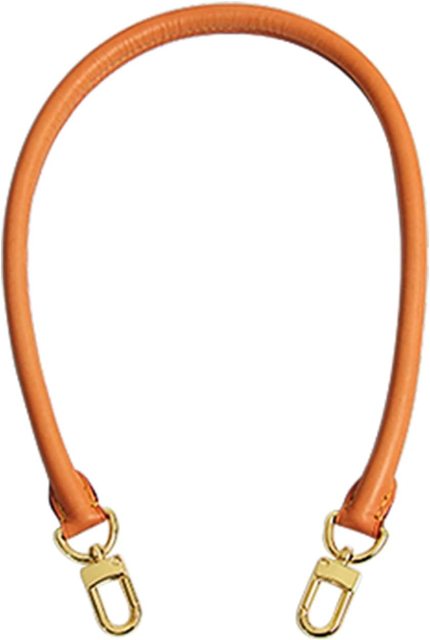 jiesinlov 27.5inches Vachetta Leather Shoulder Rolled Strap Replacement,Bags Strap for Soft Lucky Speedy 25 30 Handbags (Deep Beeswax) - Image 4
