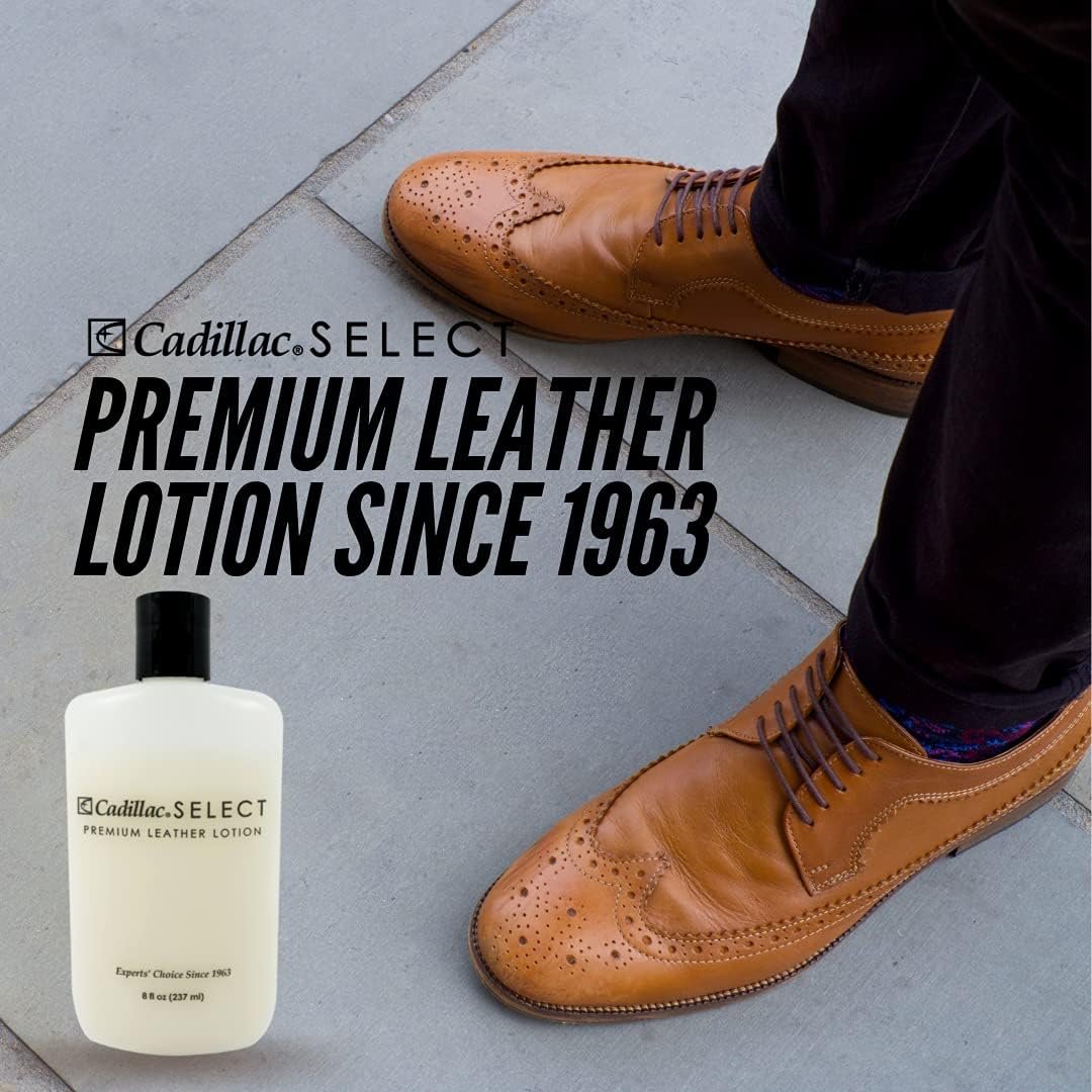Cadillac Select Leather Lotion Cleaner and Conditioner- For Handbags, Sofas, Jackets, Furniture, Purses, and More - Image 5