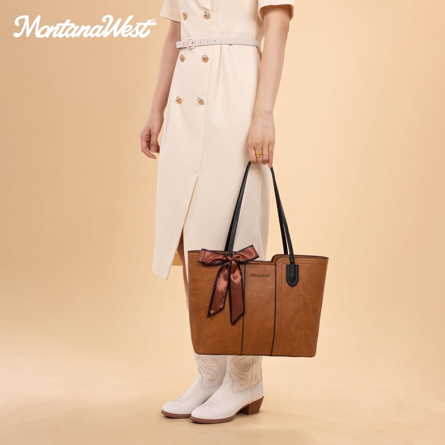 Montana West Tote Bags for Women Medium Top Handle Satchel Purses - Image 2