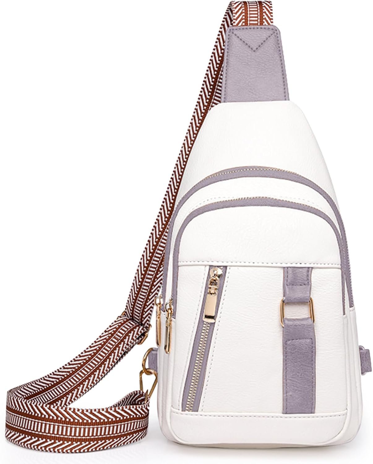 Crossbody Bags for Women Mothers Day Gifts for Mom Her Wife Birthday Gifts Small Sling Bag Leather Fanny Packs for Travel