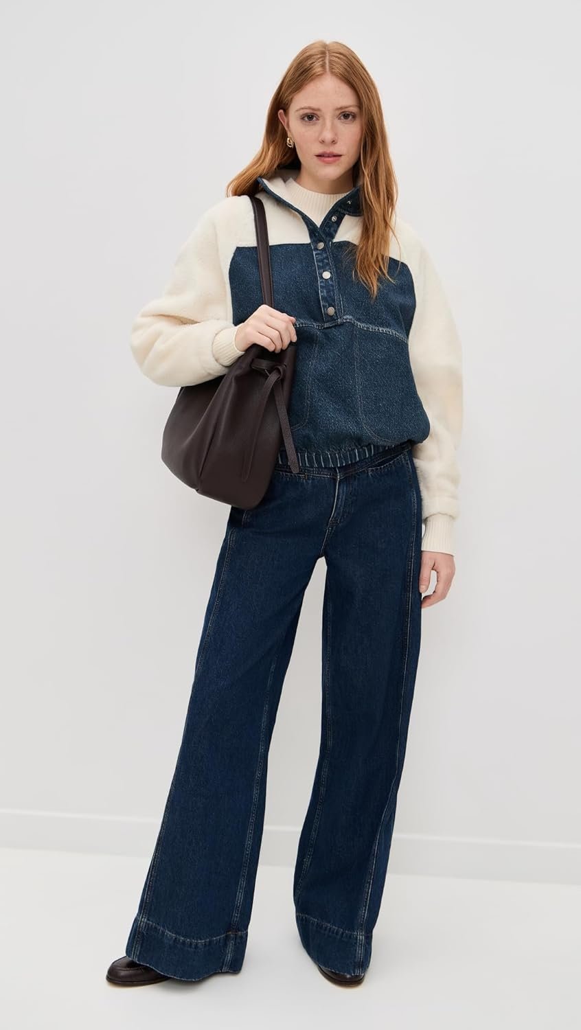 rag & bone Women's Miramar Fleece Sherpa Popover - Image 3