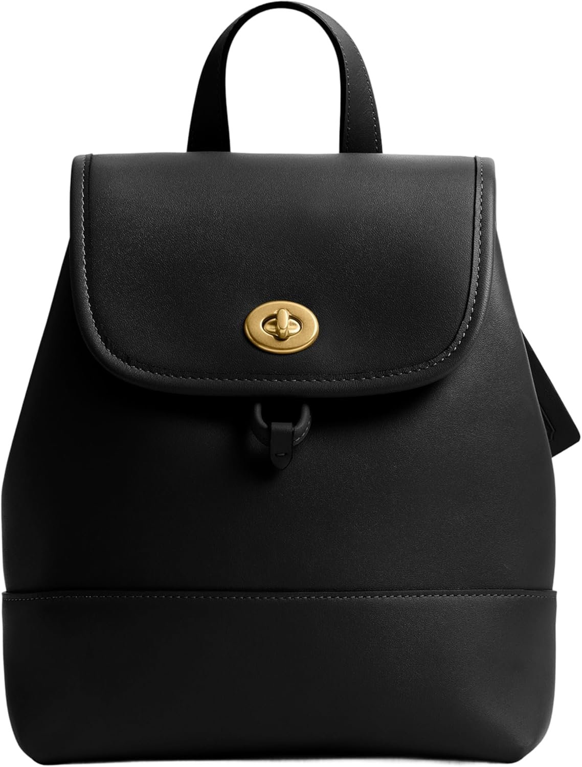 COACH Women's Turnlock Backpack Black One Size