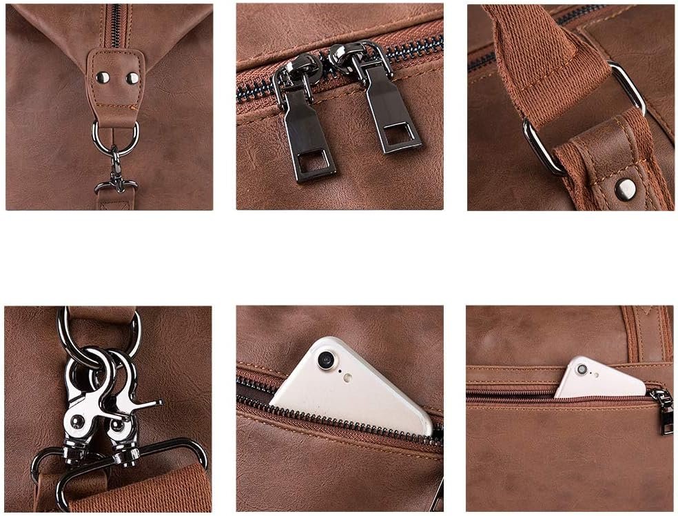 Weekender Overnight Bag Carry On Bag Travel Bag with Shoe Pouch - Image 3