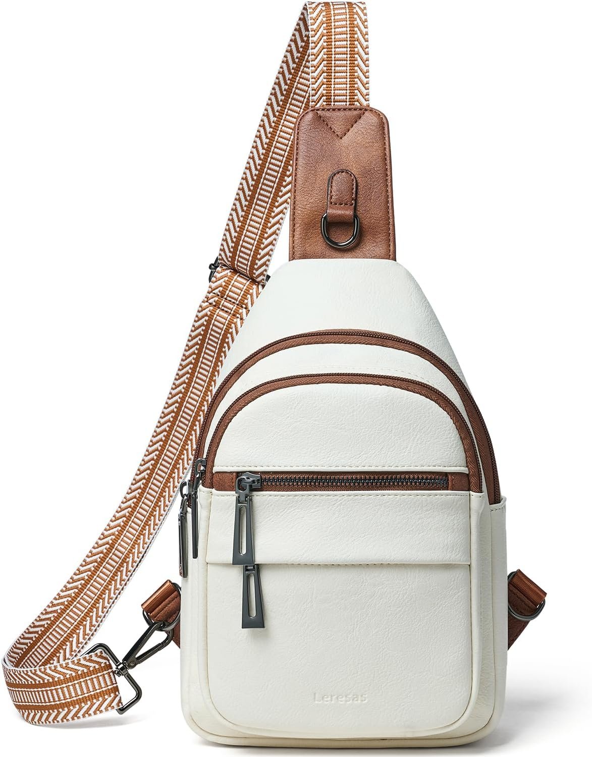 7L Sling Bag for Women Crossbody Bag Sling Purse Fanny Packs Vegan Leather Chest Bag Trendy Handbag Travel Anti Theft - Image 8