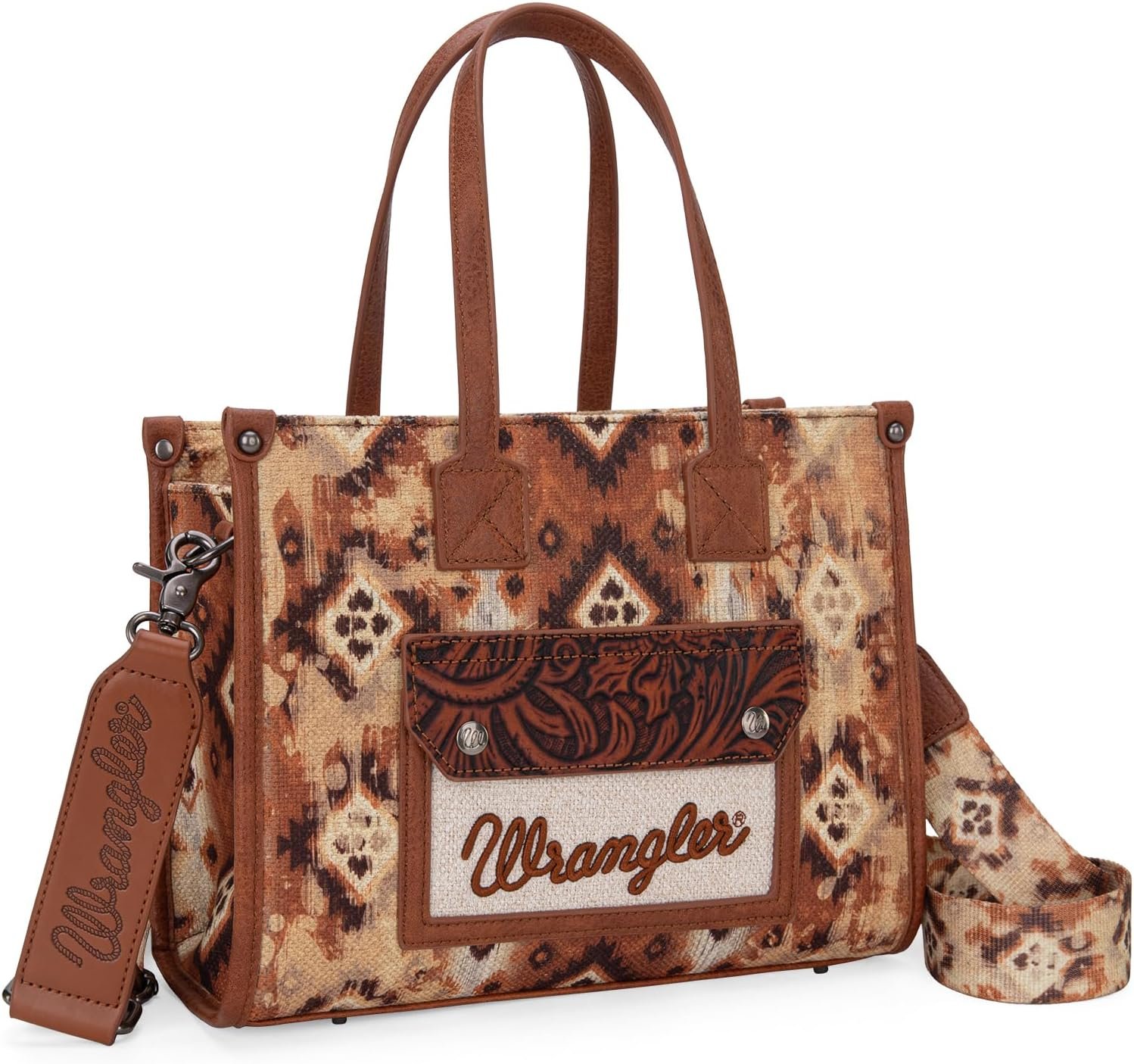Montana West Wrangler Aztec Tote Bag for Women Western Purses and Handbags