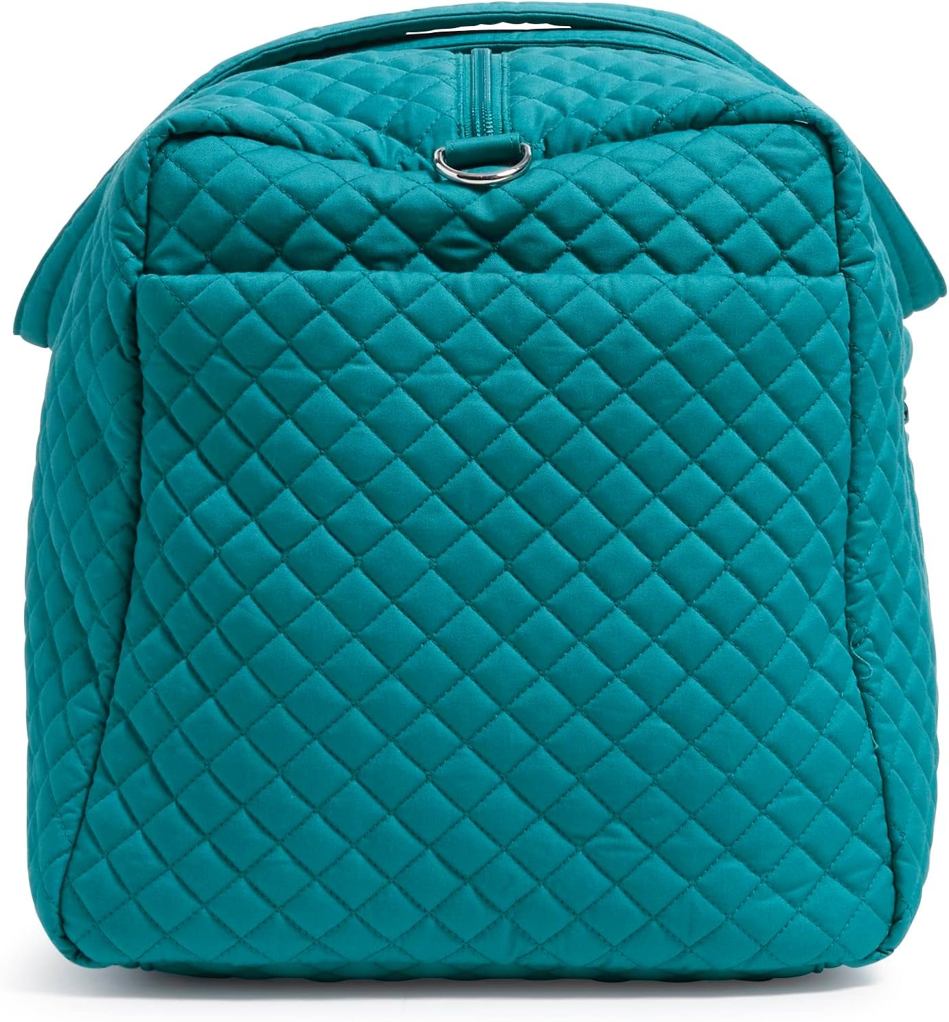 Vera Bradley Women's Cotton Large Travel Duffel Bag, Forever Green - Recycled Cotton, One Size - Image 5