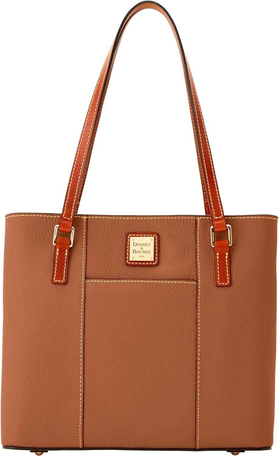 Dooney & Bourke Women's Small Lexington Tote in Pebble Grain Leather, Handbag with Long Leather Shoulder Straps