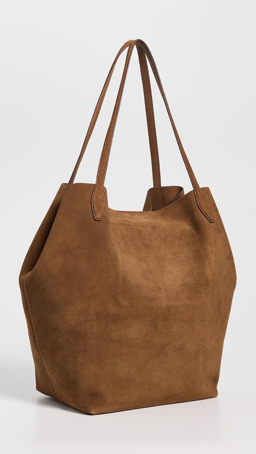 Madewell Women's The Oversized Shopper Tote in Soft Grain Suede - Image 4