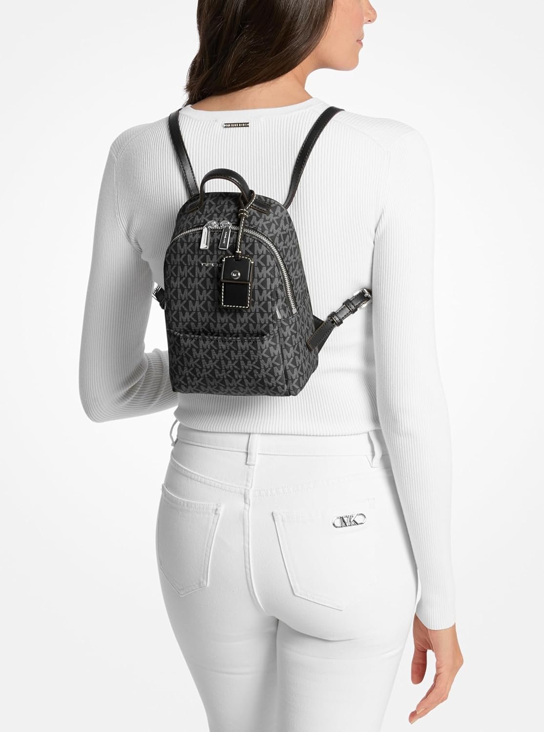 Michael Kors Sable Extra Small Covertible Messenger Backpack - Image 3