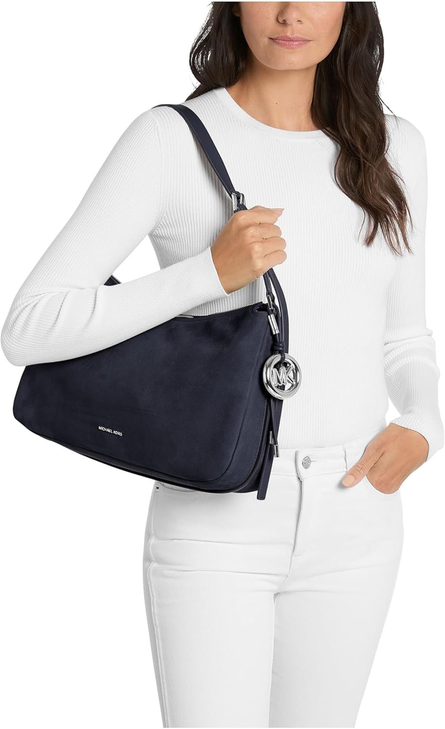 Michael Kors Nolita Medium Top Zip Convertible Shoulder Bag - Image 2