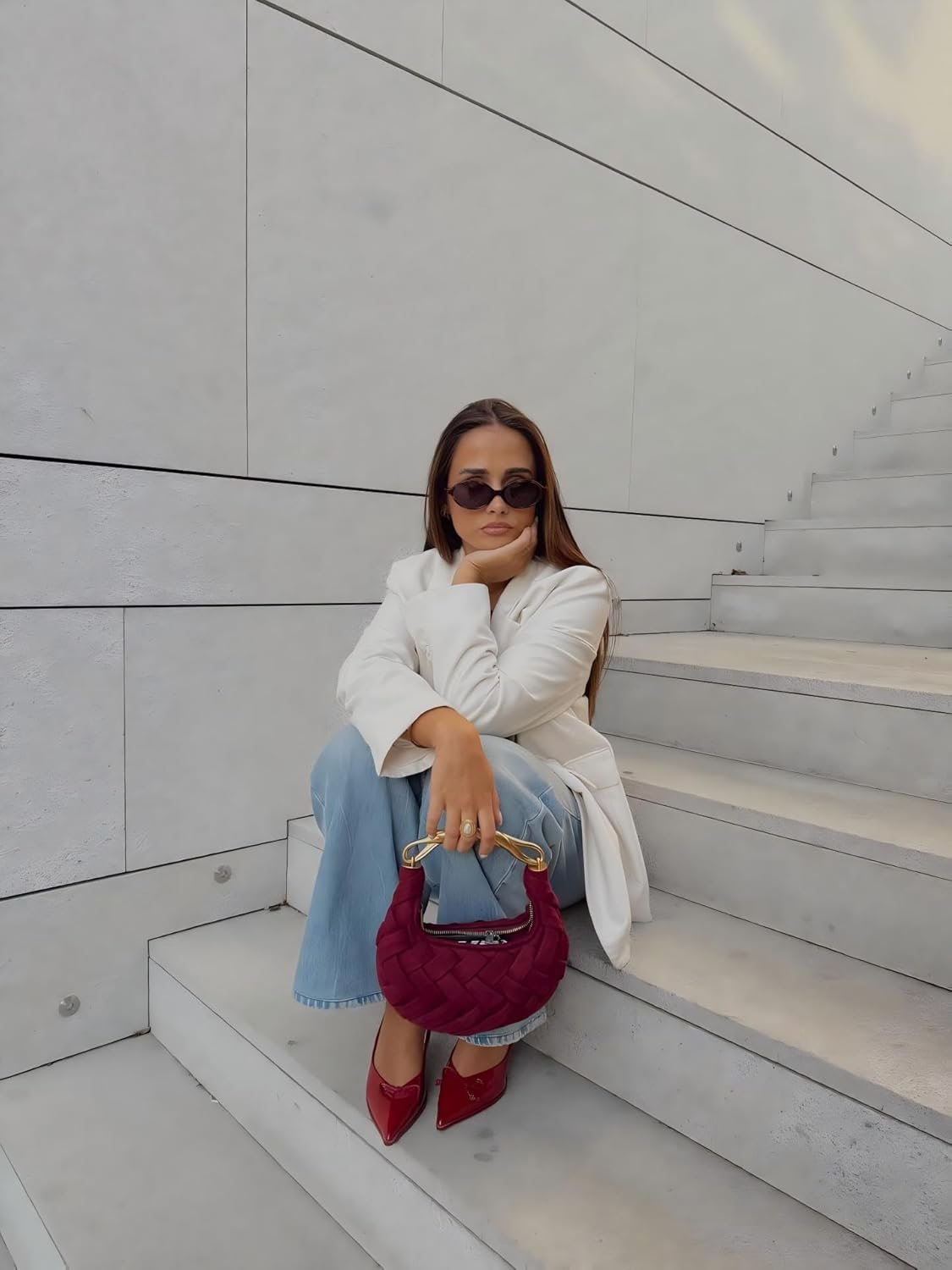 JW PEI Orla Weave Handbag | Weave - Image 2