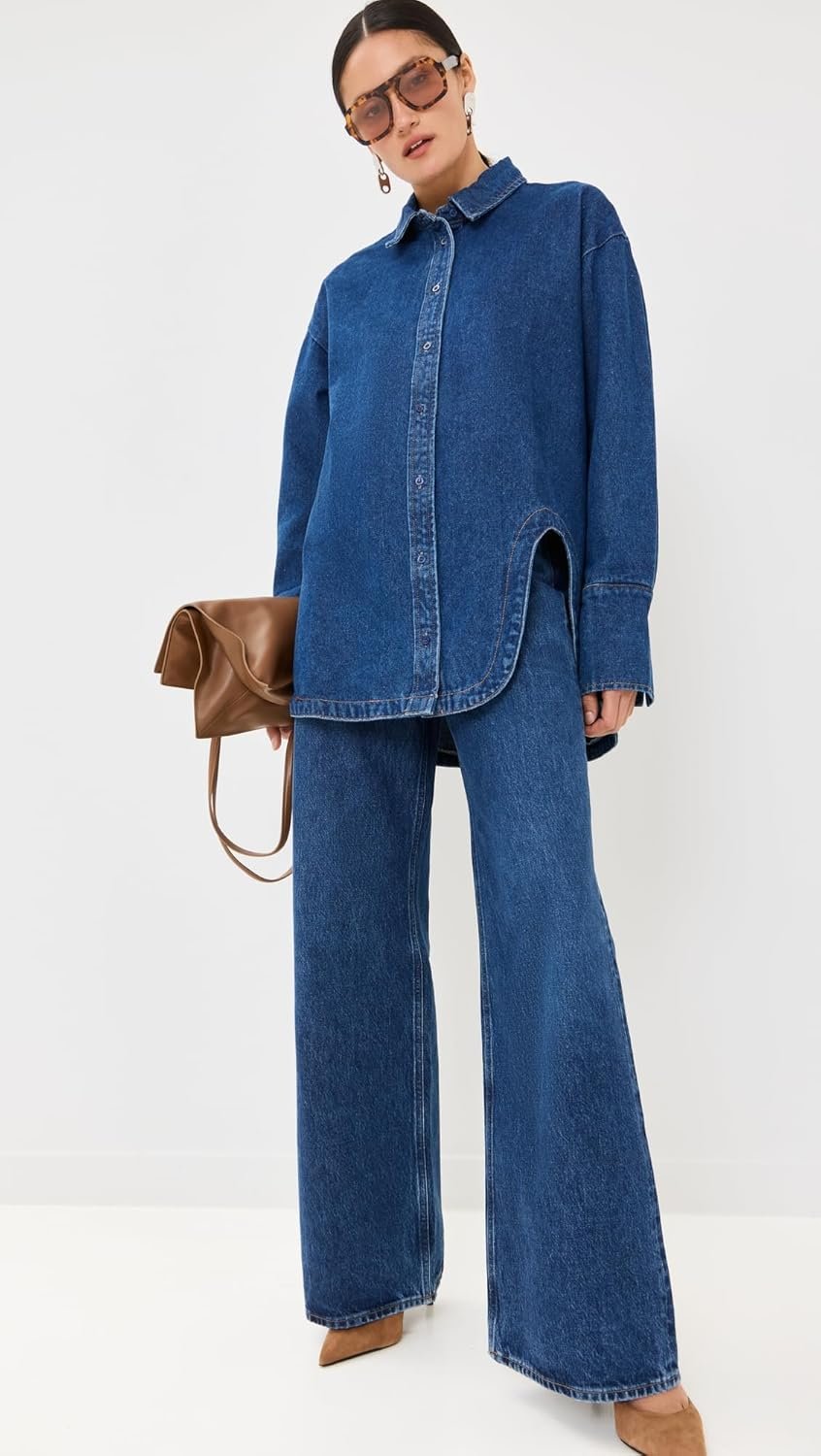 Lioness Women's Off Duty Denim Shirt - Image 3