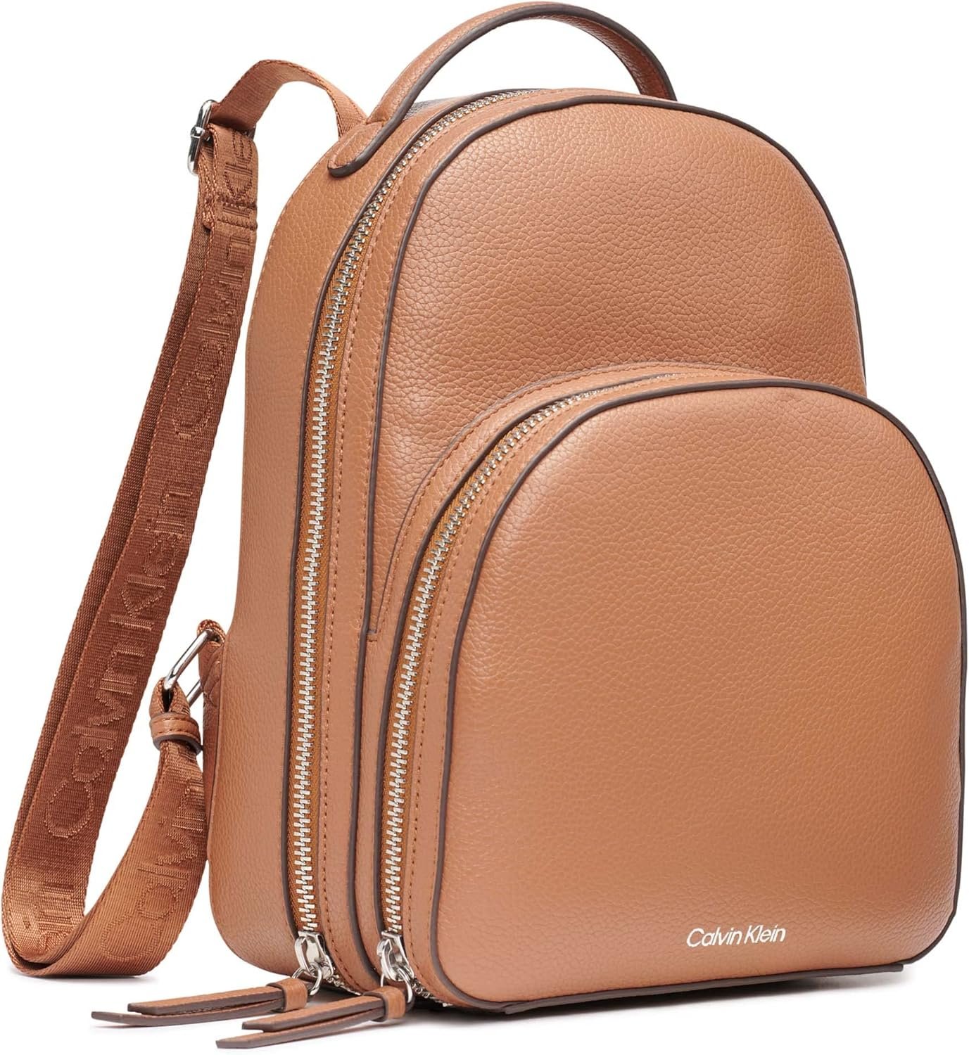 Calvin Klein Estelle Novelty-Backpack, Caramel - Image 2