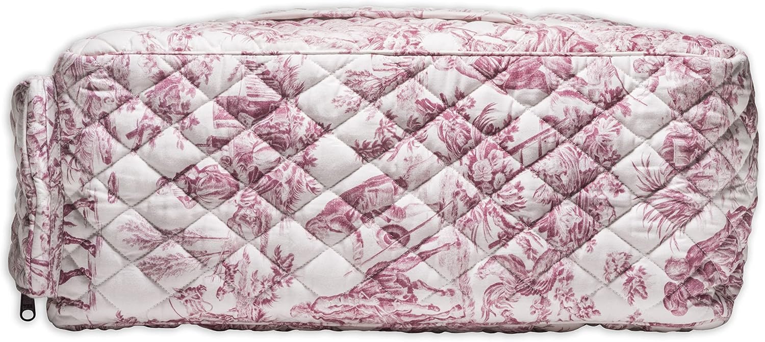 Maison d' Hermine Weekender Bags for Women Cotton Quilted Duffel Overnight Luggage Weekend Bag for Men Gym Gifts Travel - Image 9