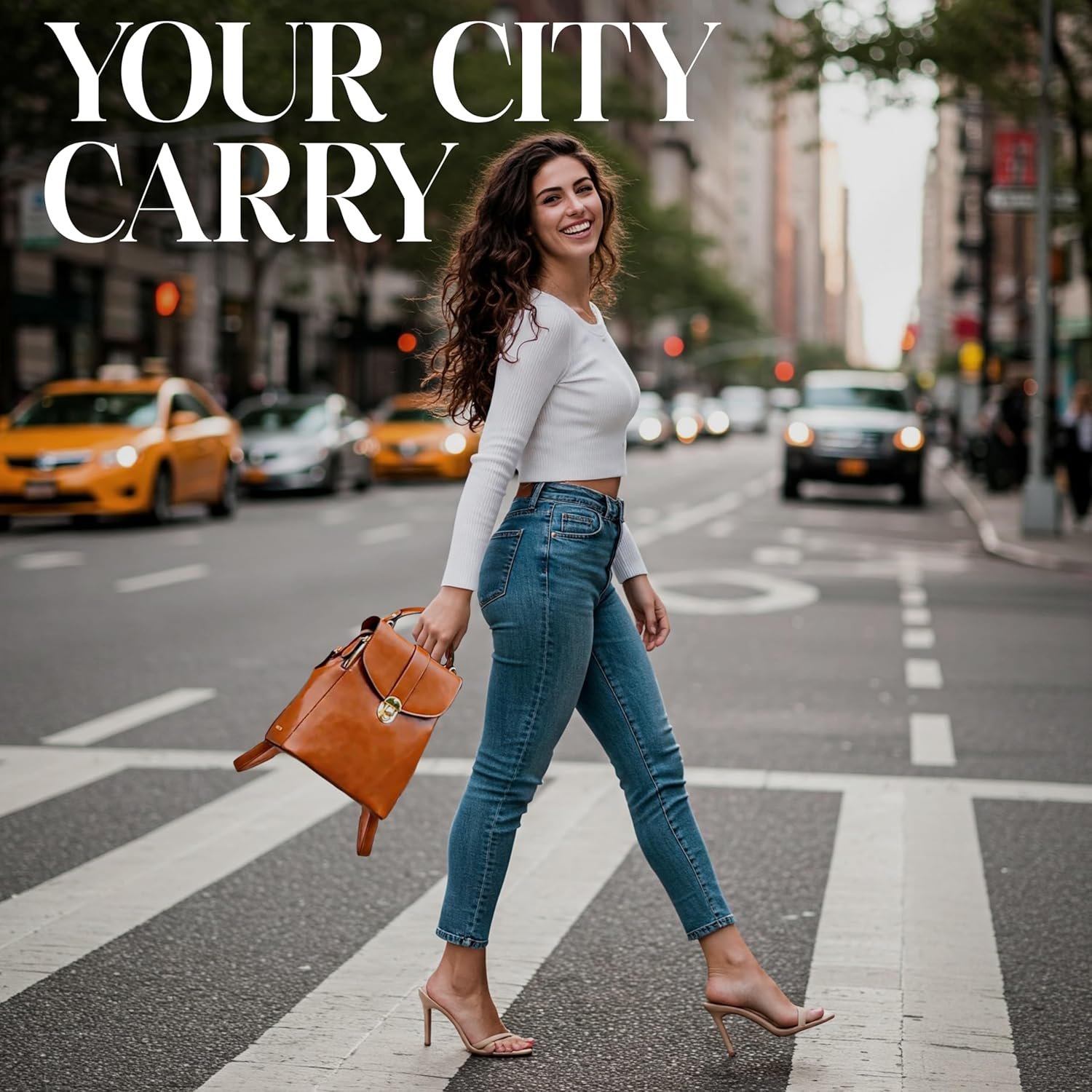 rofozzi Structured Vegan Leather Backpack Purse for Women - Back Pack Purses Women – PU Faux Leather Backpack Handbags (Brown) - Image 8