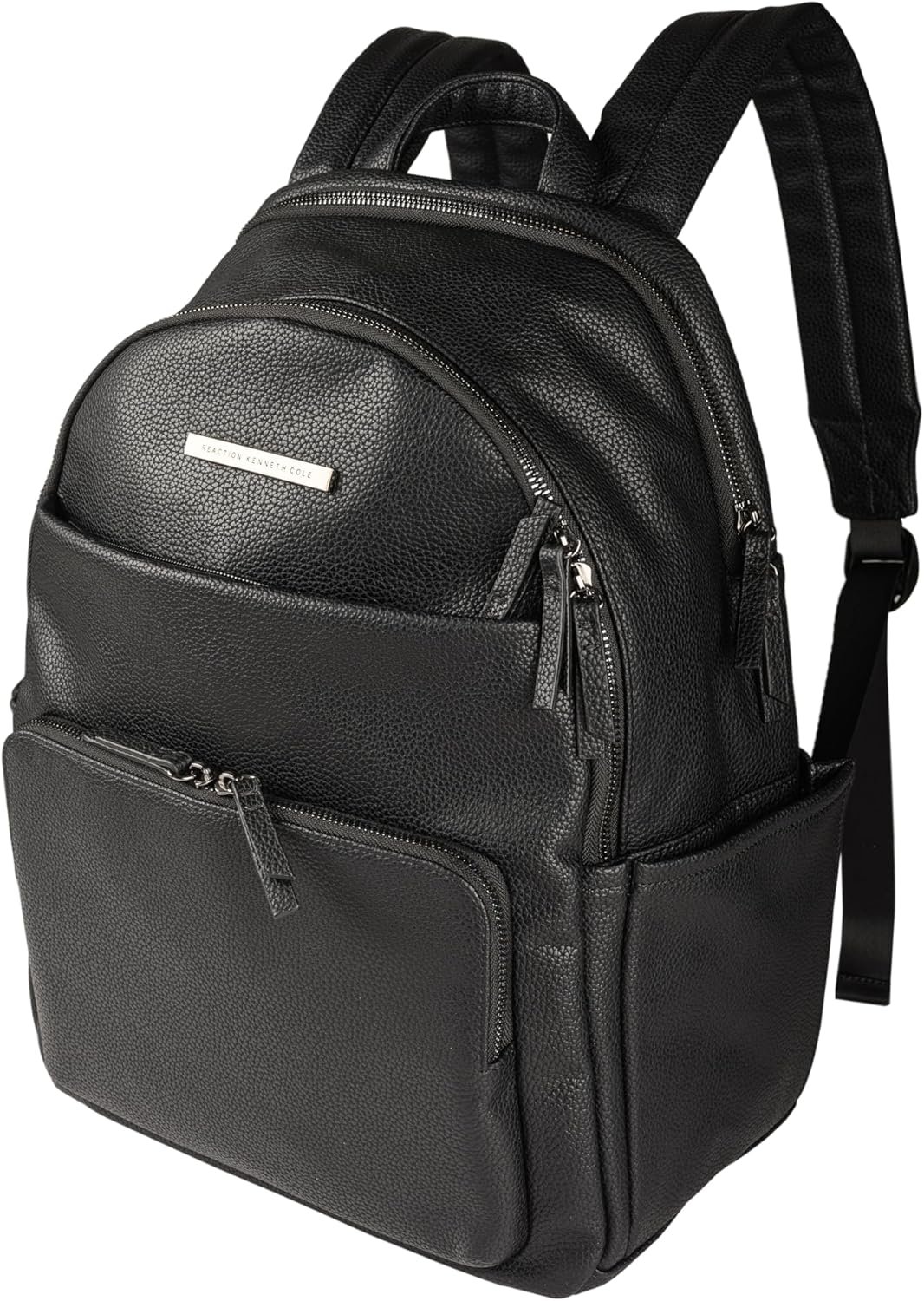 Kenneth Cole Reaction Marley Double Compartment Vegan Leather Womens 15" Laptop Fashion Backpack - Image 2