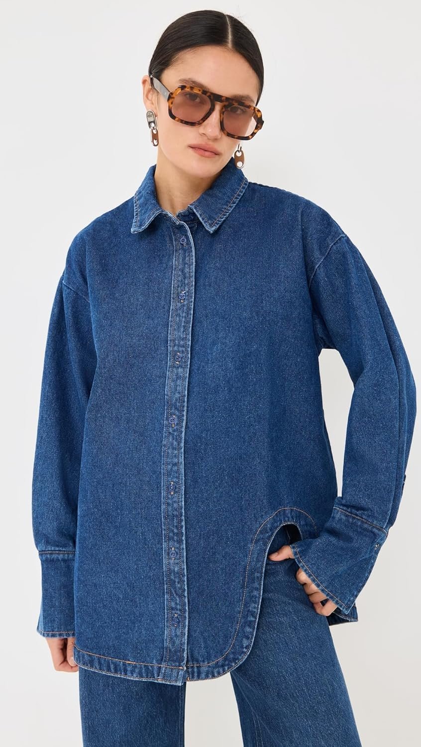 Lioness Women's Off Duty Denim Shirt - Image 2