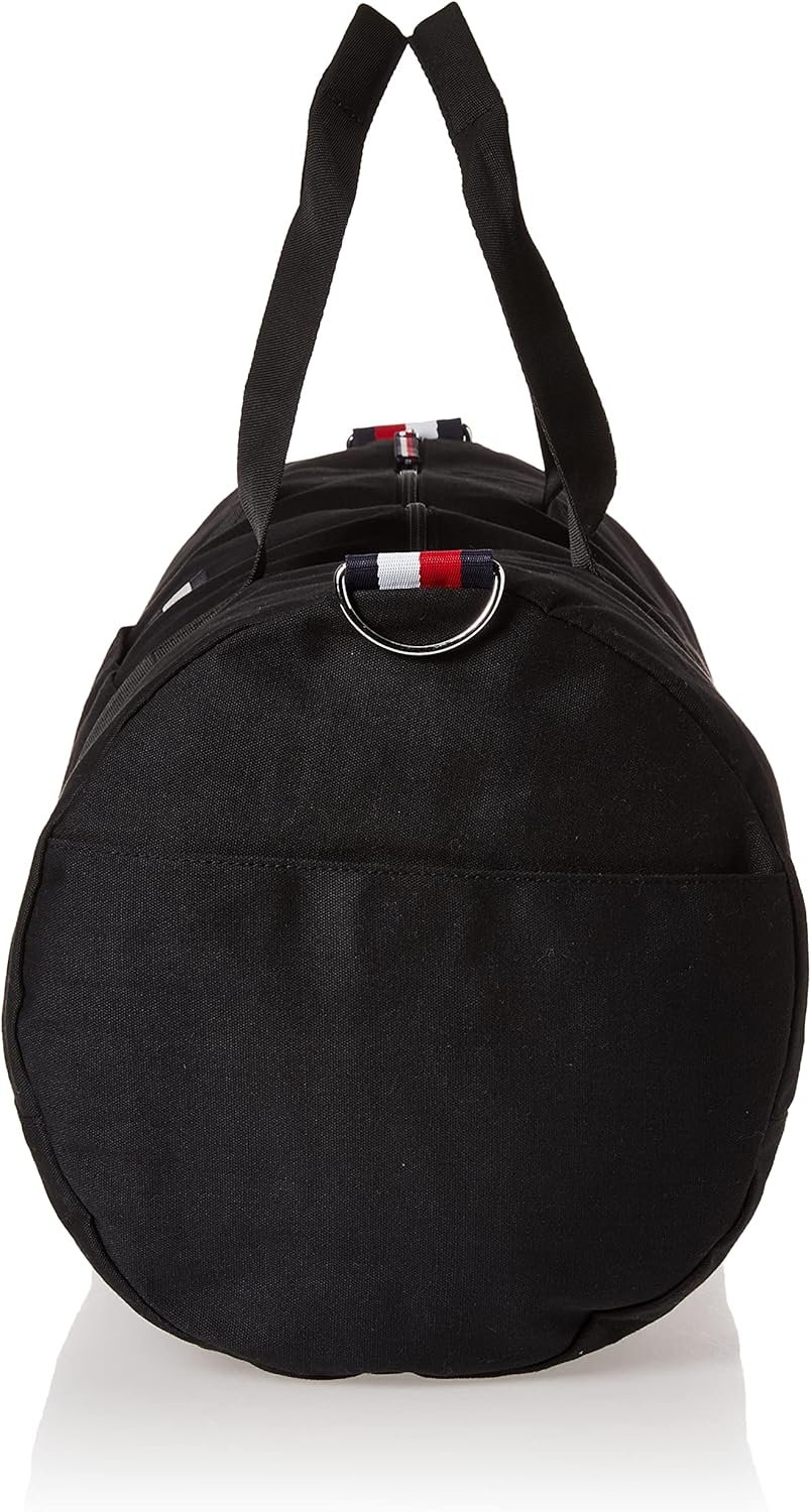 Tommy Hilfiger mens Ardin Duffle Bag, Th Deep Black, One Size US - Image 3