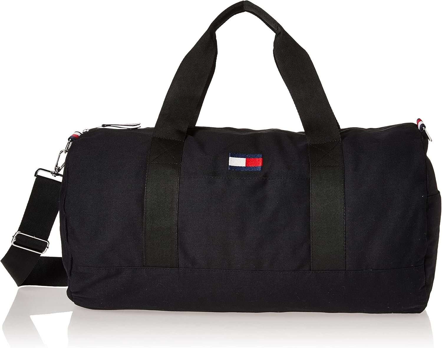 Tommy Hilfiger mens Ardin Duffle Bag, Th Deep Black, One Size US