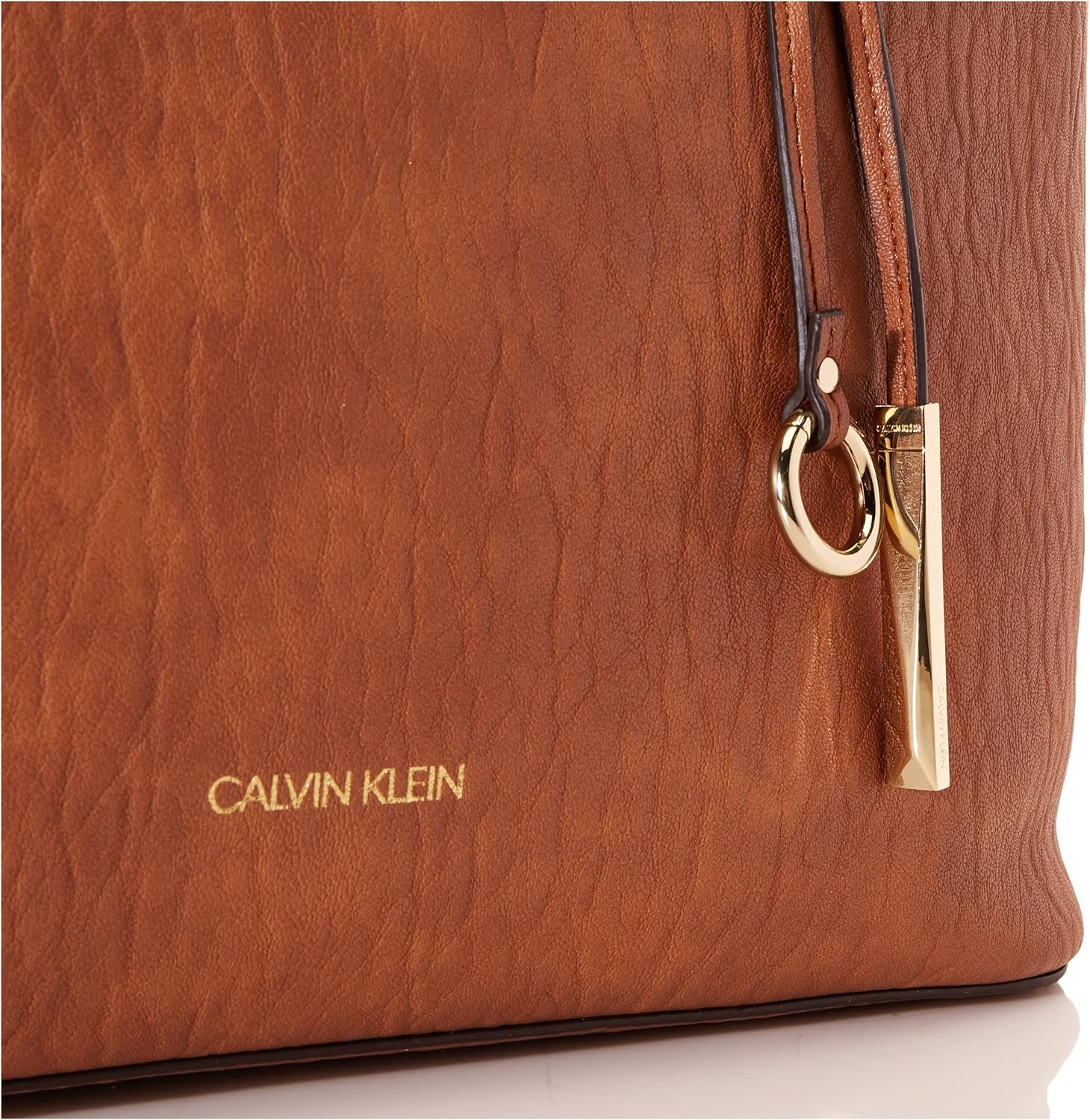 Calvin Klein Gabrianna Bubble Lamb North/South Key Item Tote - Image 6